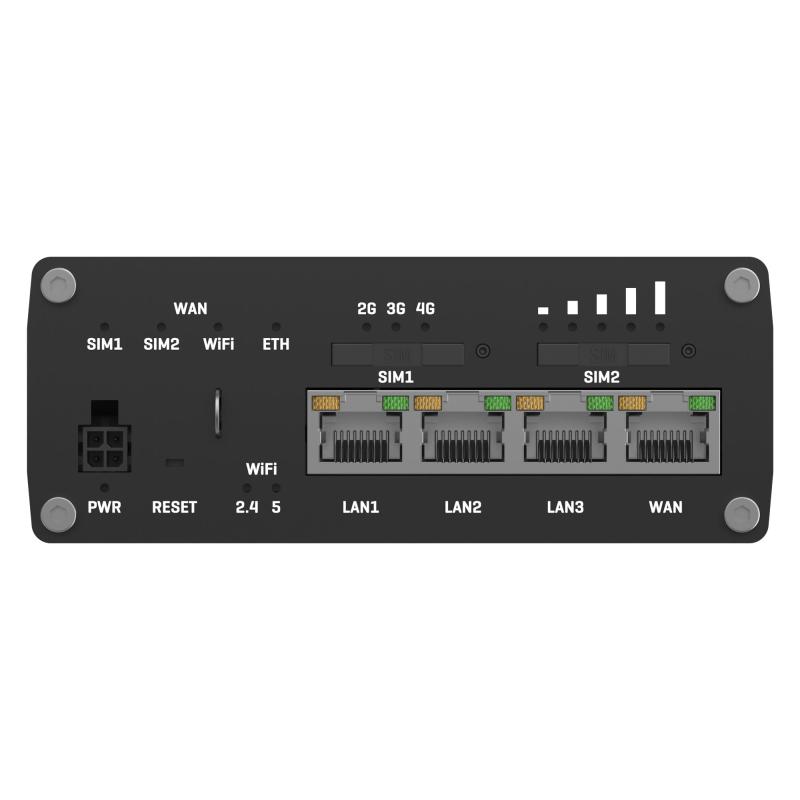 Teltonika RUTX11 Industrial Cellular Router, 4G LTE, DUAL SIM, WI-FI, 3x GB-LAN, WAN Teltonika RUTX11 Industrial Cellular Router, 4G LTE, DUAL SIM, WI-FI, 3x GB-LAN, WAN