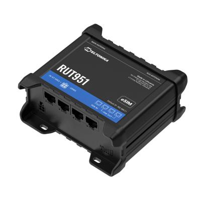 Teltonika RUT951 Industrieller PoE+ Mobilfunk-Router ohne PSU Teltonika RUT951 Industrieller PoE+ Mobilfunk-Router ohne PSU
