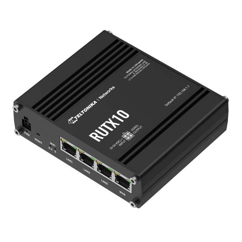 Teltonika RUTX10 Ethernet Dual-Band Wifi Industrial Router Teltonika RUTX10 Ethernet Dual-Band Wifi Industrial Router