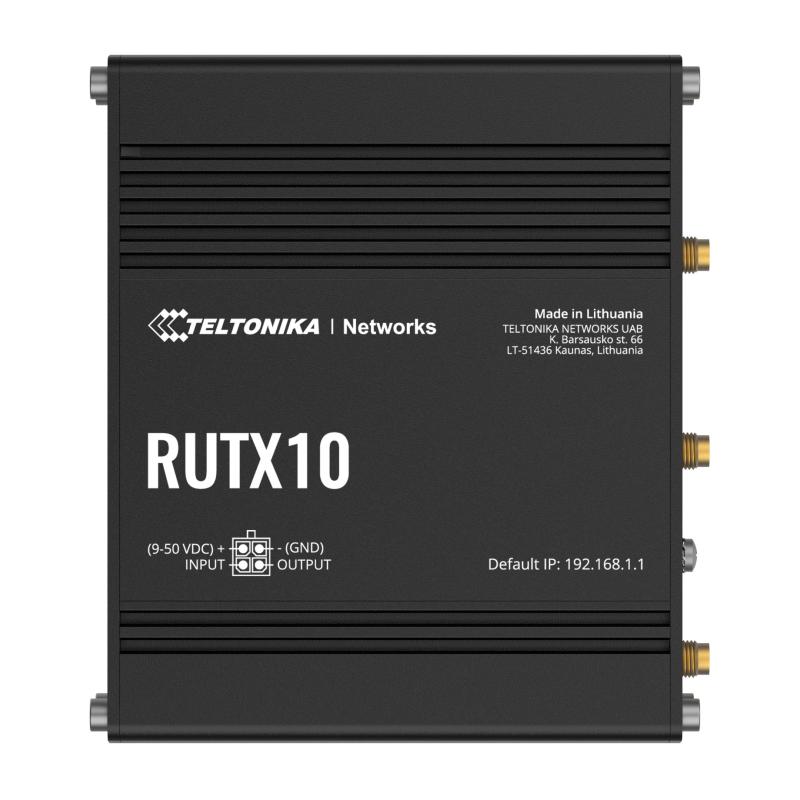 Teltonika RUTX10 Ethernet Dual-Band Wifi Industrial Router Teltonika RUTX10 Ethernet Dual-Band Wifi Industrial Router