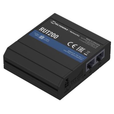 Teltonika RUT200 Industrial Cellular Router 4G LTE, Wi-Fi, WAN, RMS Teltonika RUT200 Industrial Cellular Router 4G LTE, Wi-Fi, WAN, RMS
