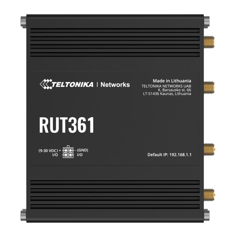 Teltonika RUT361 Industrial 4G LTE WiFi Router Teltonika RUT361 Industrial 4G LTE WiFi Router