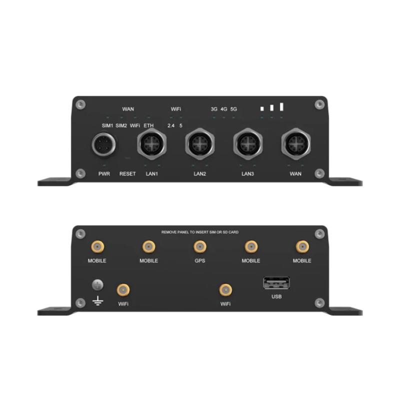 Teltonika ATRM50 5G Router for Transportation mit Dual SIM/eSIM, 4 x M12 Gigabit Teltonika ATRM50 5G Router for Transportation mit Dual SIM/eSIM, 4 x M12 Gigabit