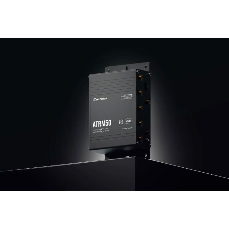 Teltonika ATRM50 5G Router for Transportation mit Dual SIM/eSIM, 4 x M12 Gigabit Teltonika ATRM50 5G Router for Transportation mit Dual SIM/eSIM, 4 x M12 Gigabit