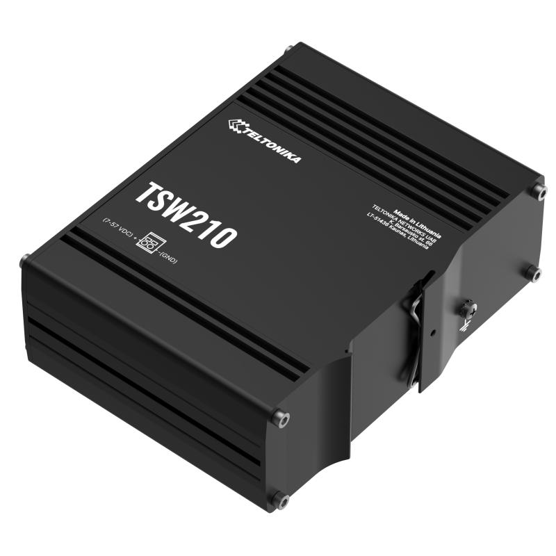 Teltonika TSW210 8 x Ethernet 2 x SFP Unmanaged Switch Teltonika TSW210 8 x Ethernet 2 x SFP Unmanaged Switch