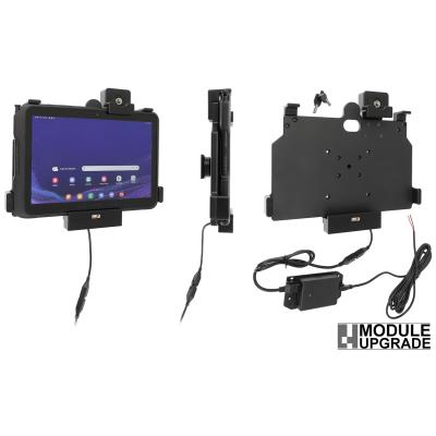 Aktiv-Halterung, Festinstallation, abschlie&szlig;bar, inkl.: 2 Schl&uuml;ssel, passend f&uuml;r: Samsung Galaxy Tab