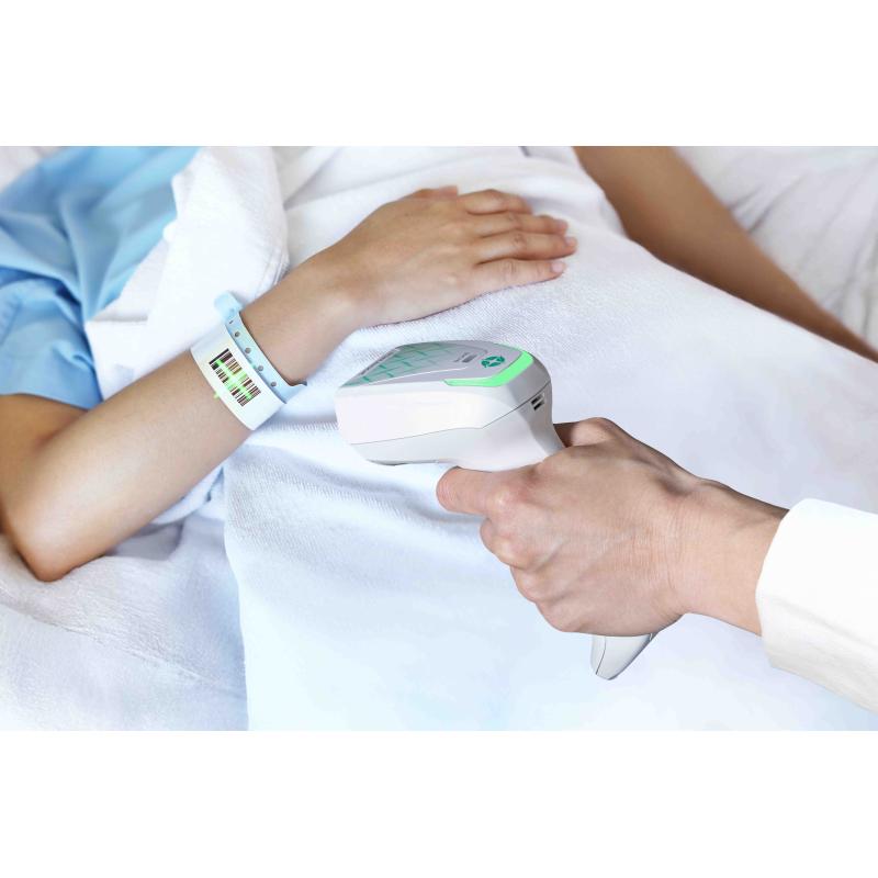 Datalogic Gryphon GM4600 HC, 2D, HP, Kit (USB), Qi, wei&szlig;