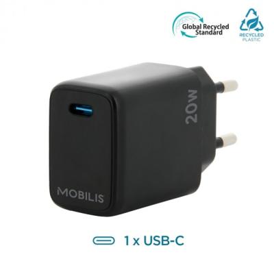 Mobilis Wandladeger&auml;t - 20W - 1 USB C 001361