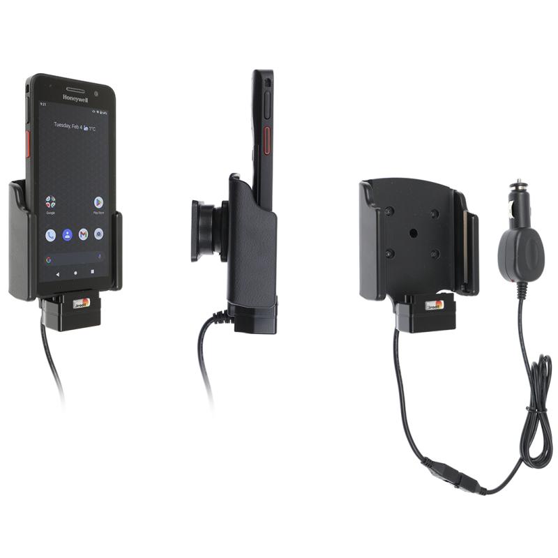 Brodit Aktiv Halterung mit Zigarettenanz&uuml;nder-Stecker - Honeywell CT37