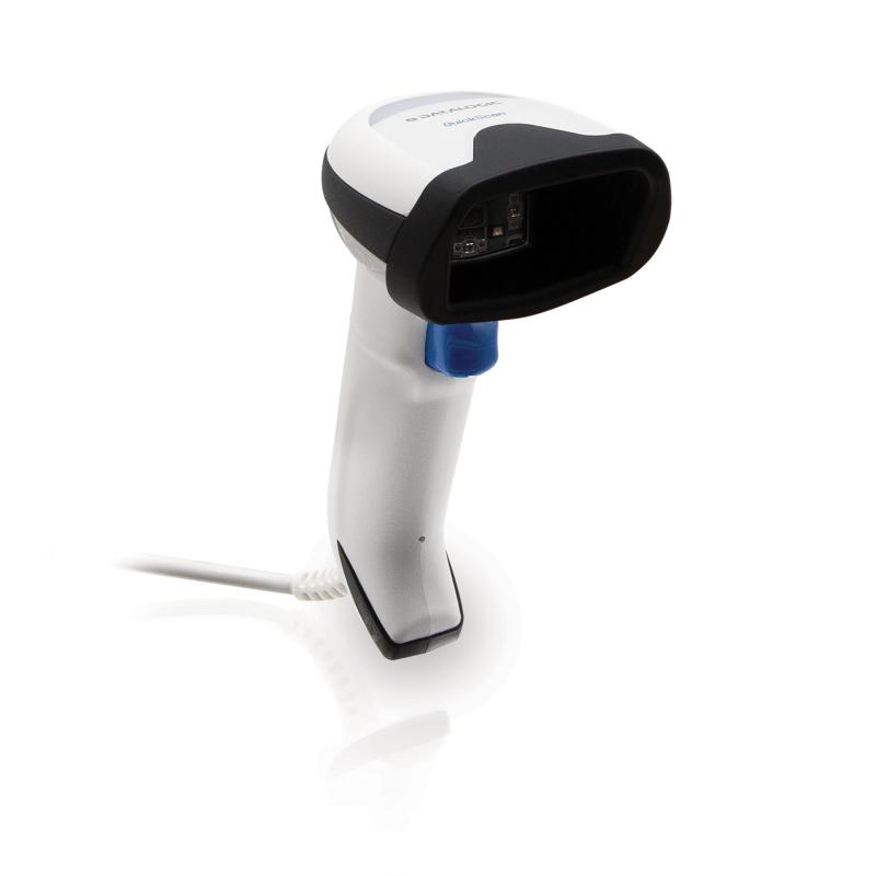 Datalogic QuickScan QD2500, 2D, Multi-IF, Digimarc, USB-Kit, wei&szlig;