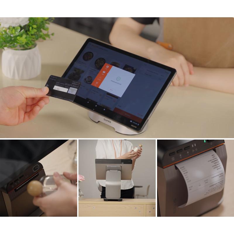 Sunmi CPad, (8,7") 8GB/128GB, 4G, NFC, 2D Scanner, Android 14 GMS