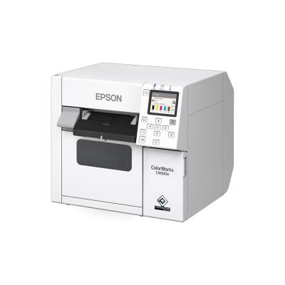 Epson ColorWorks C4000, Mattschwarze Tinte, Cutter, ZPLII, USB, Ethernet
