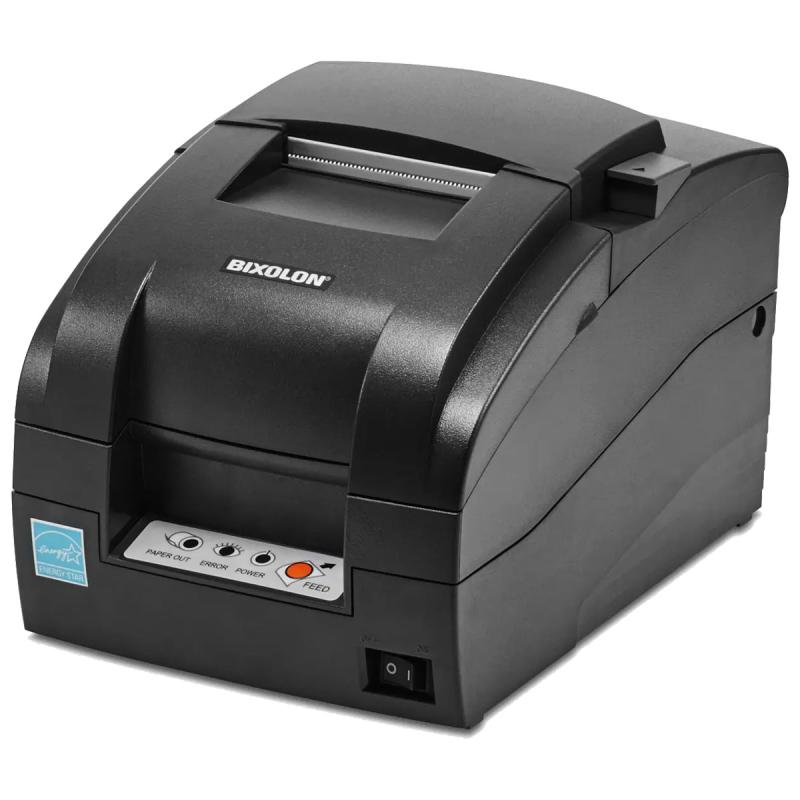 Bixolon SRP-275III, Nadeldruck, USB, RS232 (25 Polig), RJ-11, Cutter, Bonrolle, schwarz