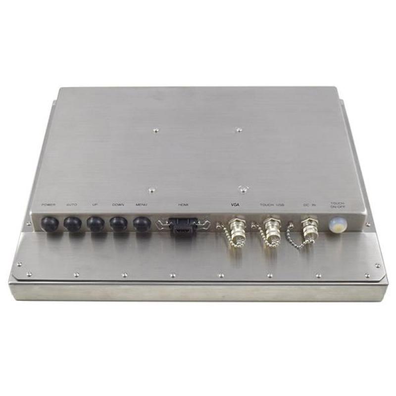 21.5" Touchmonitor Edelstahl PCAP