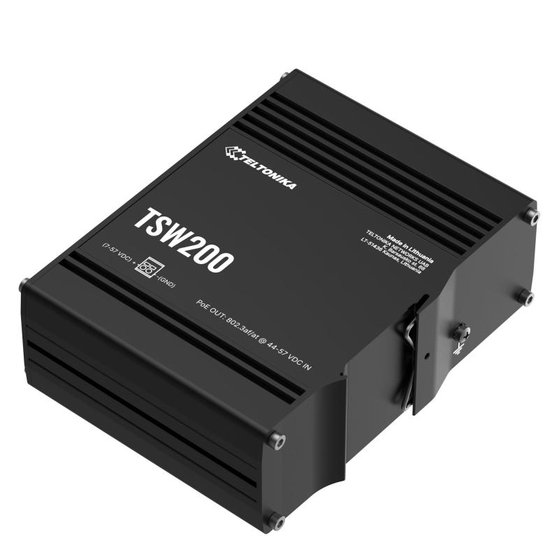Teltonika TSW200 8 x Ethernet 2 x SFP Unmanaged PoE+ Switch